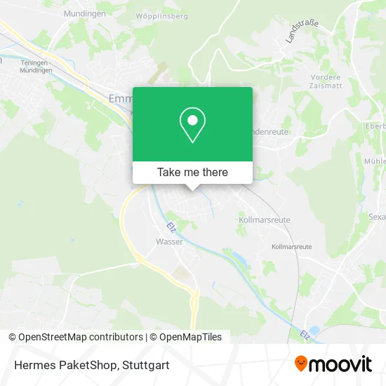 Карта Hermes PaketShop