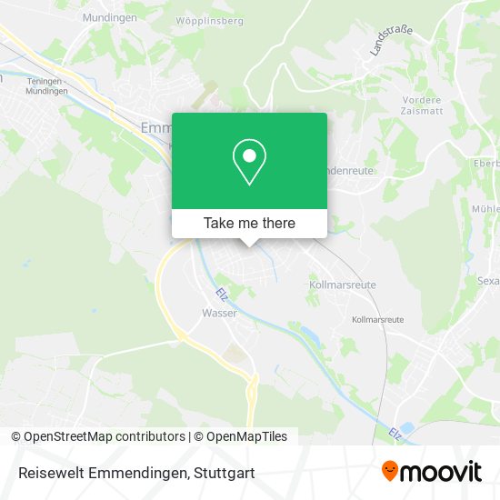 Reisewelt Emmendingen map