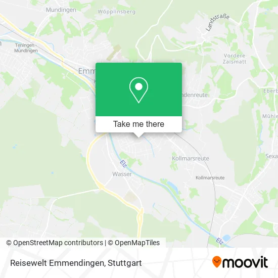Карта Reisewelt Emmendingen