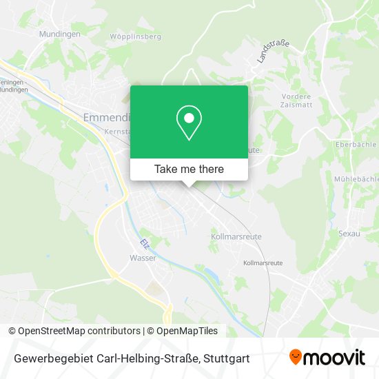 Gewerbegebiet Carl-Helbing-Straße map