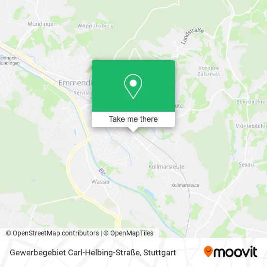 Карта Gewerbegebiet Carl-Helbing-Straße