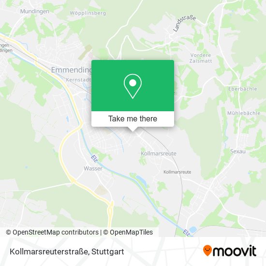 Карта Kollmarsreuterstraße