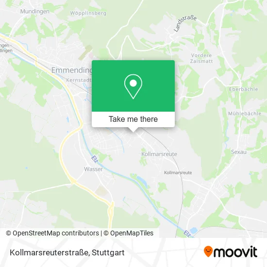 Карта Kollmarsreuterstraße