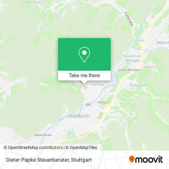 Карта Dieter Papke Steuerberater