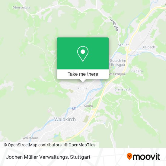 Jochen Müller Verwaltungs map