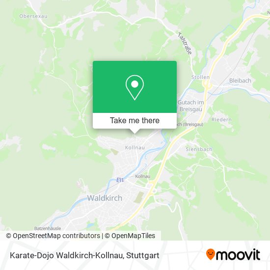 Карта Karate-Dojo Waldkirch-Kollnau