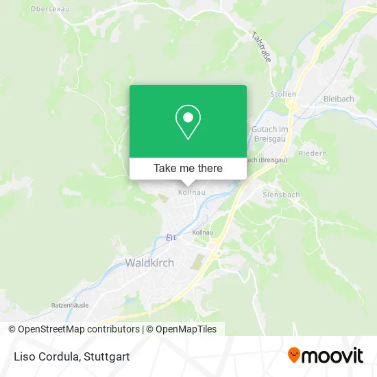 Карта Liso Cordula