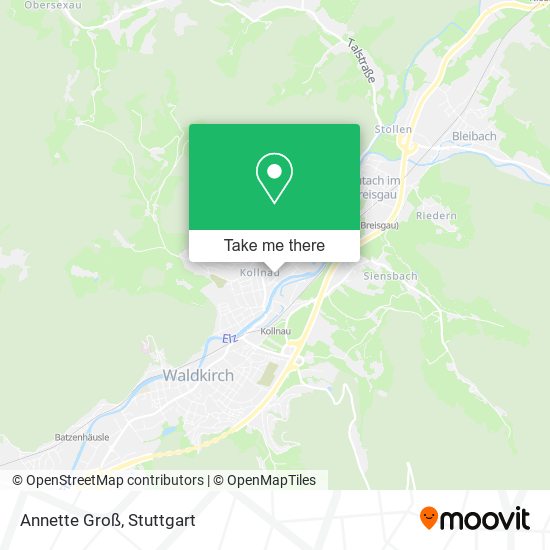 Annette Groß map