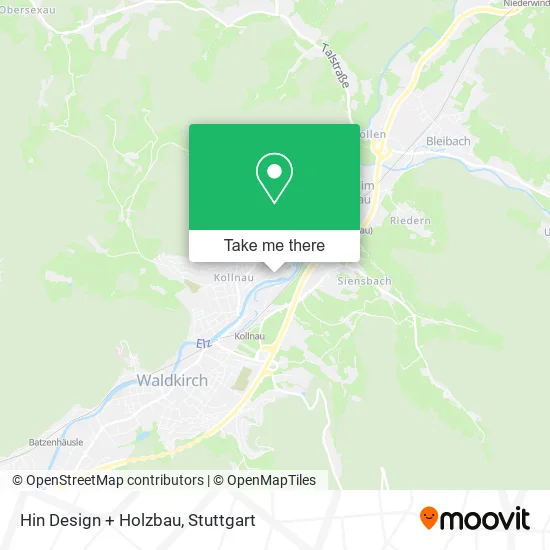 Карта Hin Design + Holzbau