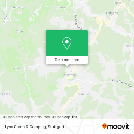 Карта Lynx Camp & Camping