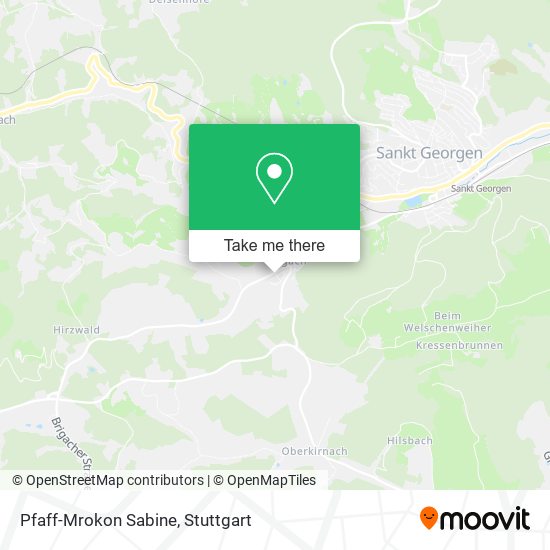 Pfaff-Mrokon Sabine map