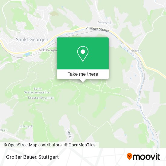 Карта Großer Bauer
