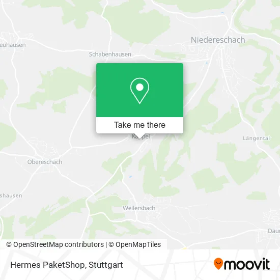 Карта Hermes PaketShop