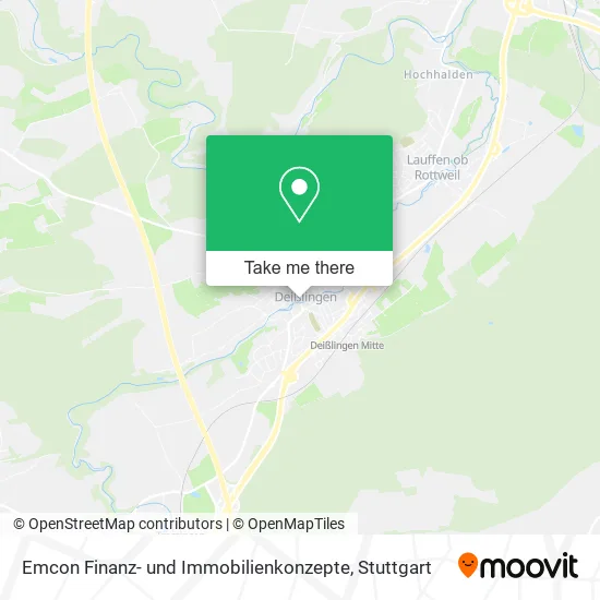 Карта Emcon Finanz- und Immobilienkonzepte