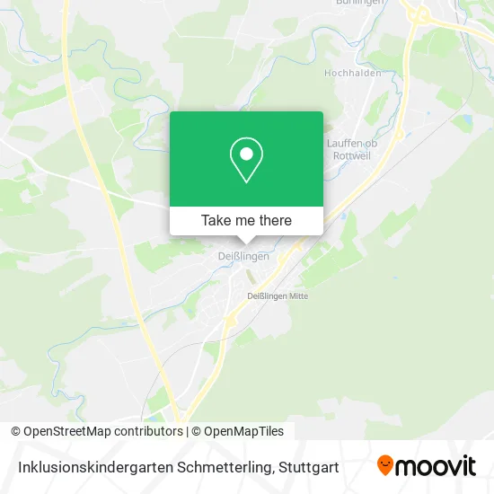 Карта Inklusionskindergarten Schmetterling
