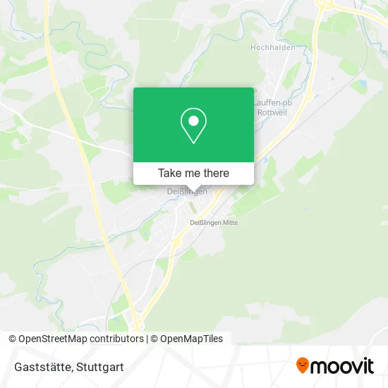 Карта Gaststätte