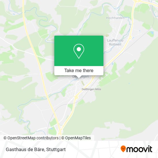 Gasthaus de Bäre map