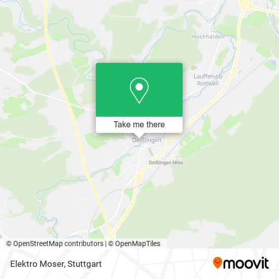 Карта Elektro Moser