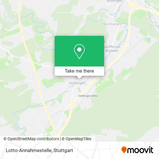 Lotto-Annahmestelle map