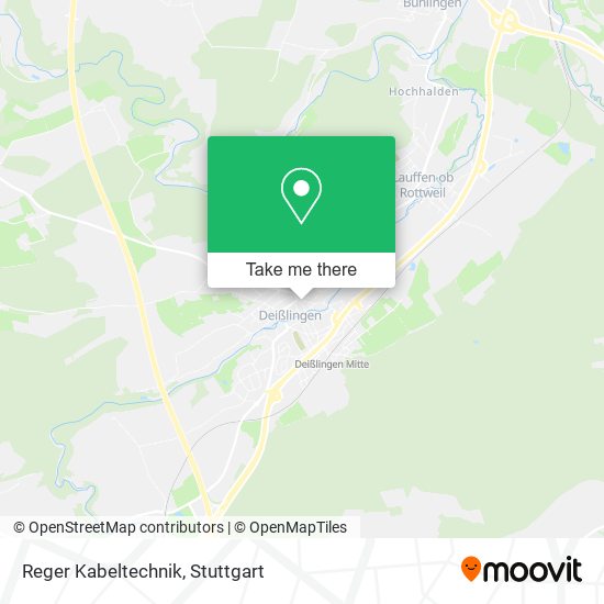 Карта Reger Kabeltechnik