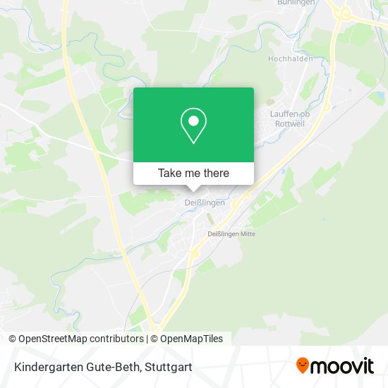 Kindergarten Gute-Beth map