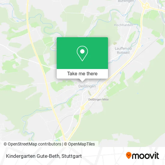 Карта Kindergarten Gute-Beth