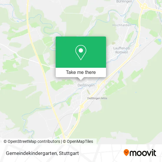 Карта Gemeindekindergarten