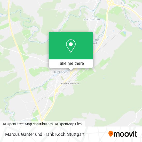 Marcus Ganter und Frank Koch map