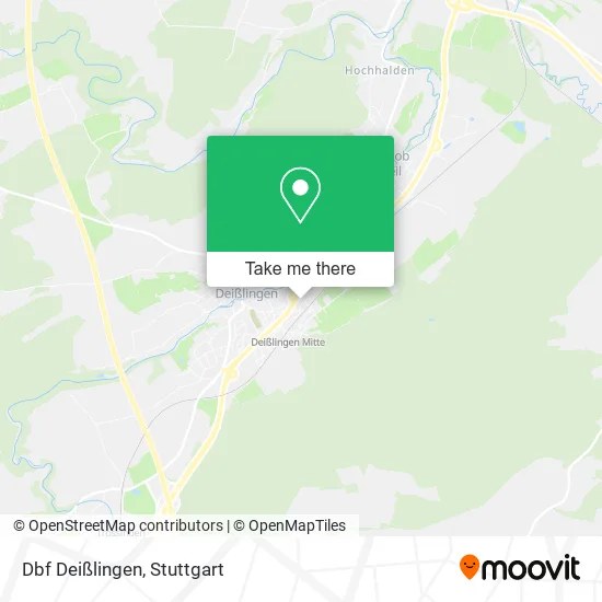 Карта Dbf Deißlingen