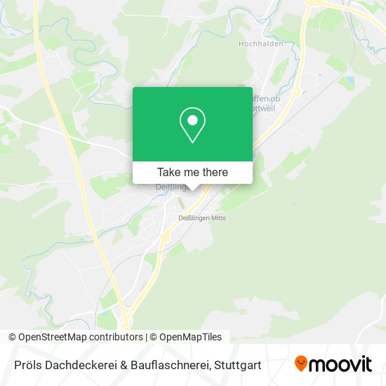 Pröls Dachdeckerei & Bauflaschnerei map