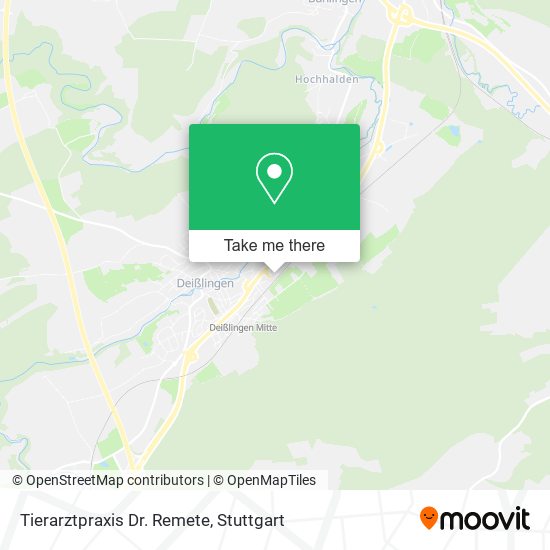 Tierarztpraxis Dr. Remete map