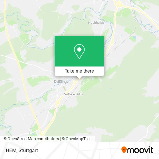 HEM map
