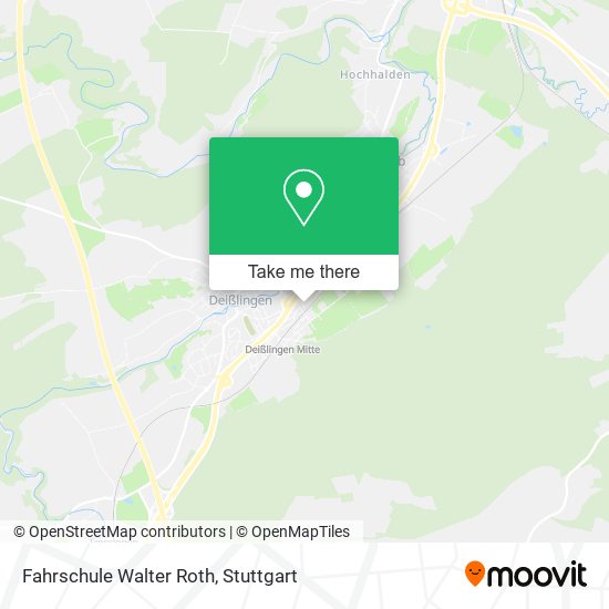 Fahrschule Walter Roth map