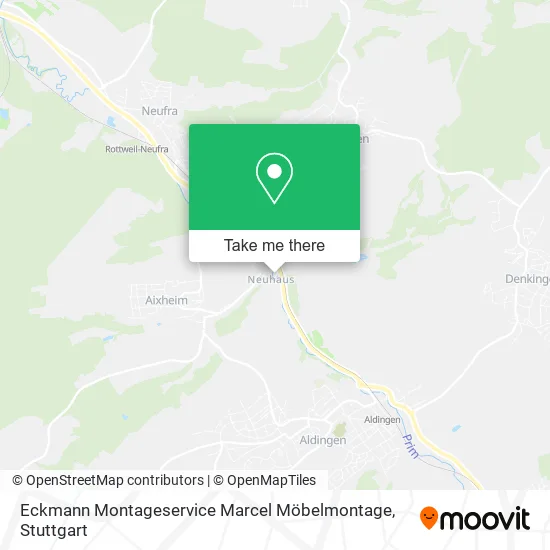 Карта Eckmann Montageservice Marcel Möbelmontage