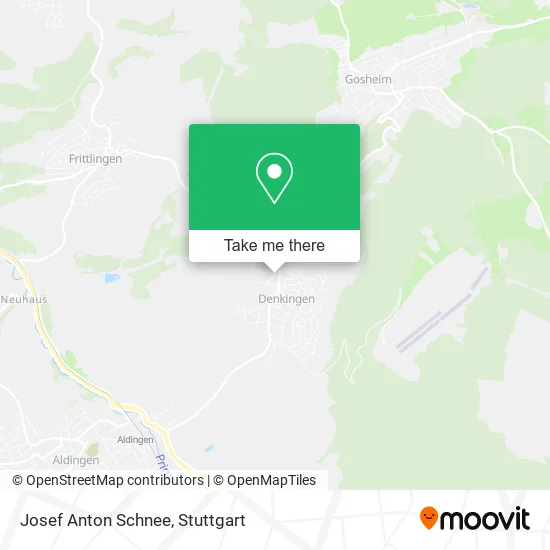 Карта Josef Anton Schnee