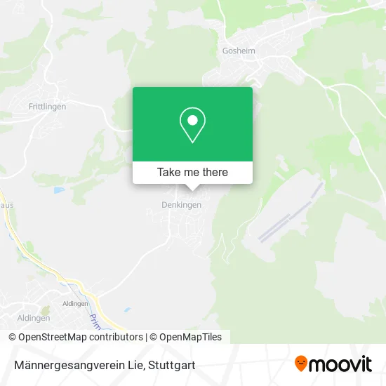 Карта Männergesangverein Lie