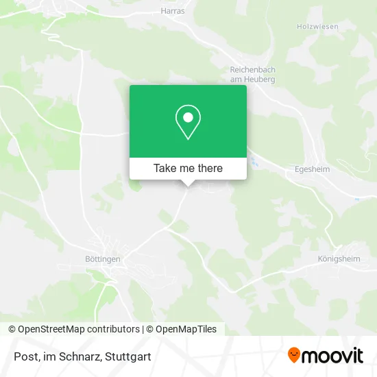 Карта Post, im Schnarz
