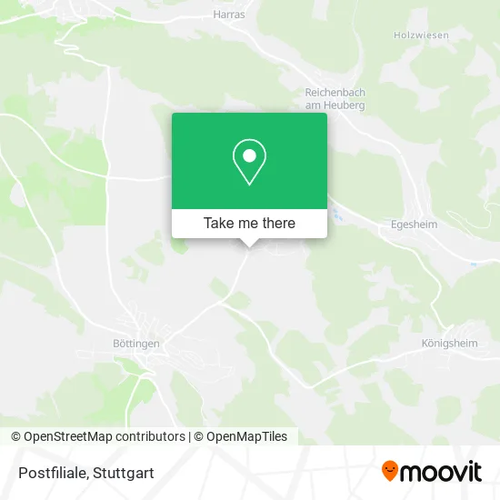 Карта Postfiliale