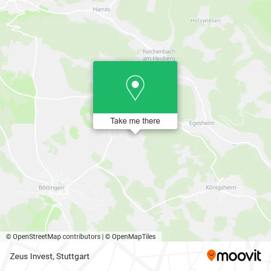 Карта Zeus Invest