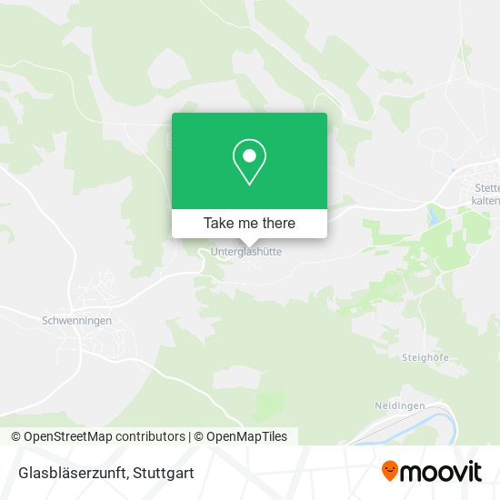 Glasbläserzunft map