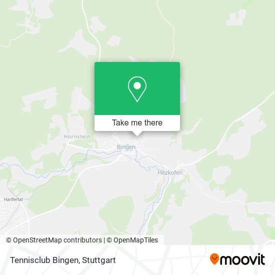 Tennisclub Bingen map