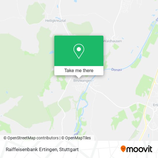 Raiffeisenbank Ertingen map