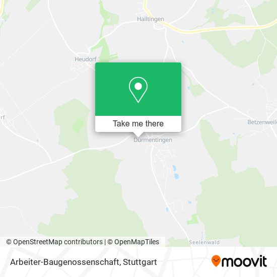 Arbeiter-Baugenossenschaft map