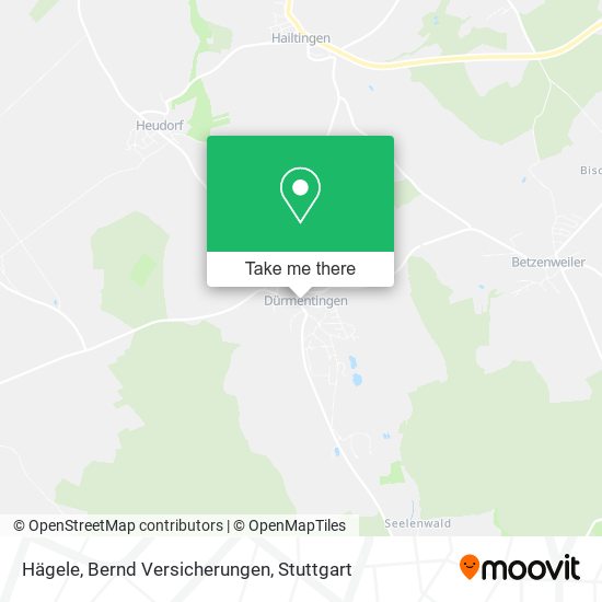 Hägele, Bernd Versicherungen map