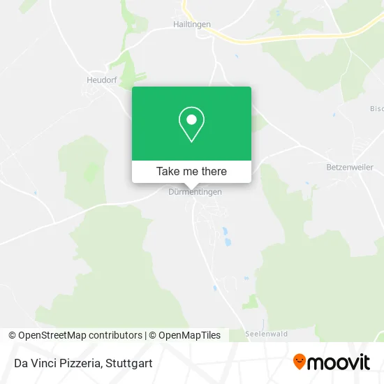 Карта Da Vinci Pizzeria