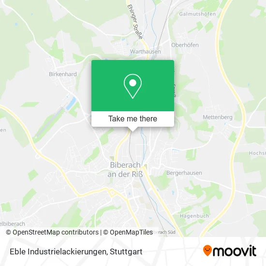 Карта Eble Industrielackierungen