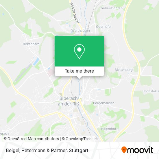 Beigel, Petermann & Partner map