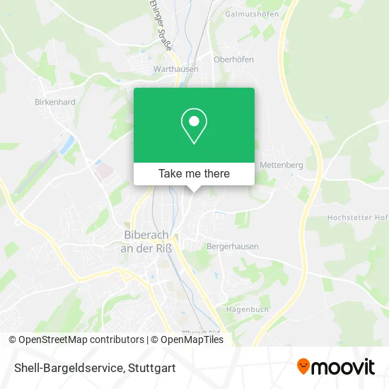 Карта Shell-Bargeldservice