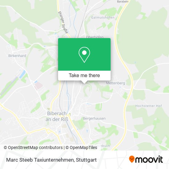 Marc Steeb Taxiunternehmen map