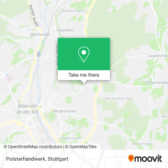 Карта Polsterhandwerk